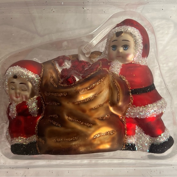 Visions of Sugarplums Mouth Blown Glass Ornament Scottish Christmas 2003 - Picture 3 of 10